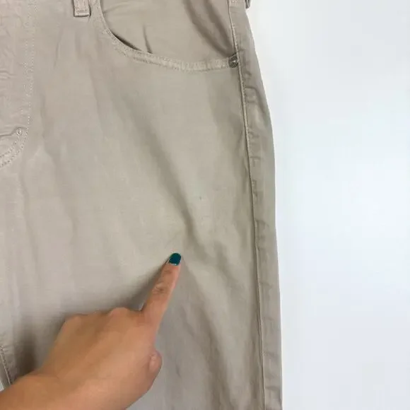 AG Adriano Goldschmied Tellis Modern Slim Chino Pants Khaki Beige - 34x32 - Picture 3 of 12